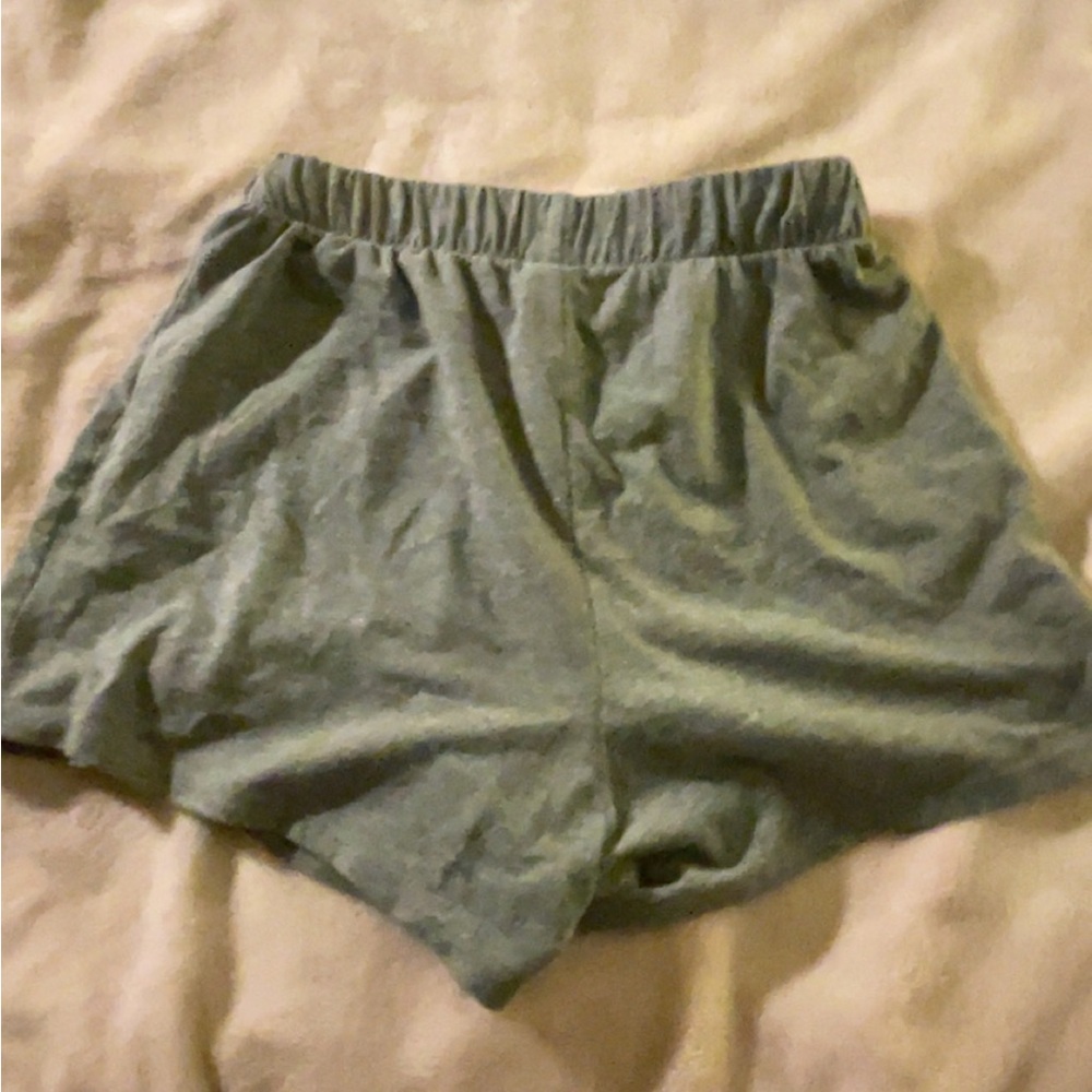 basic grey shorts, size xxs, stretchy